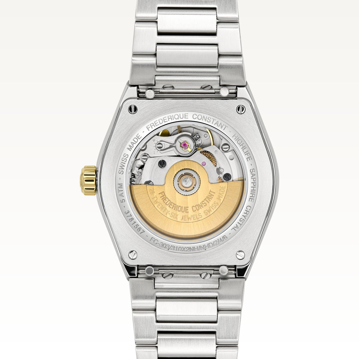 Frédérique Constant Highlife Ladies Automatic – back