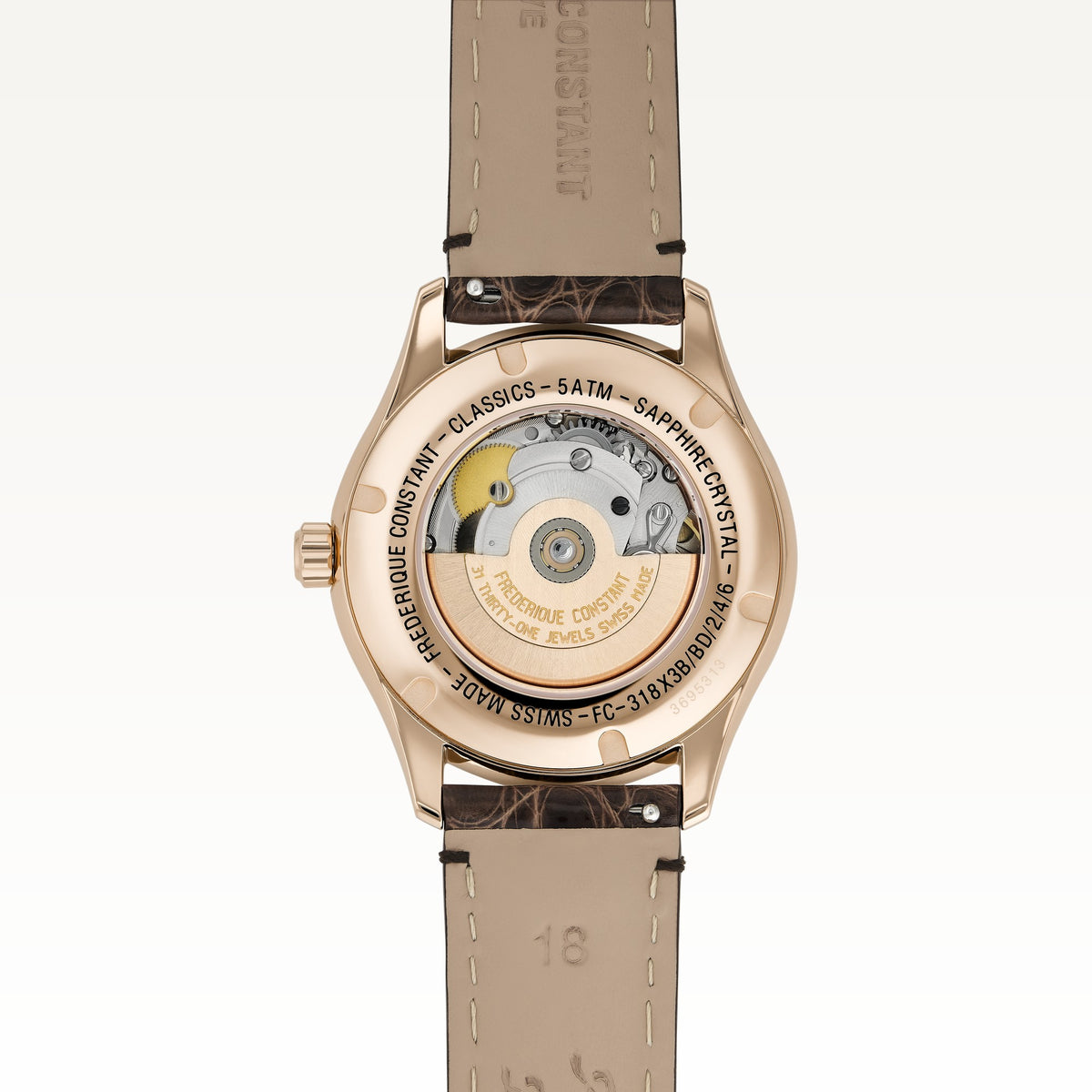 Frédérique Constant Ladies Small Seconds Automatic Watch – back