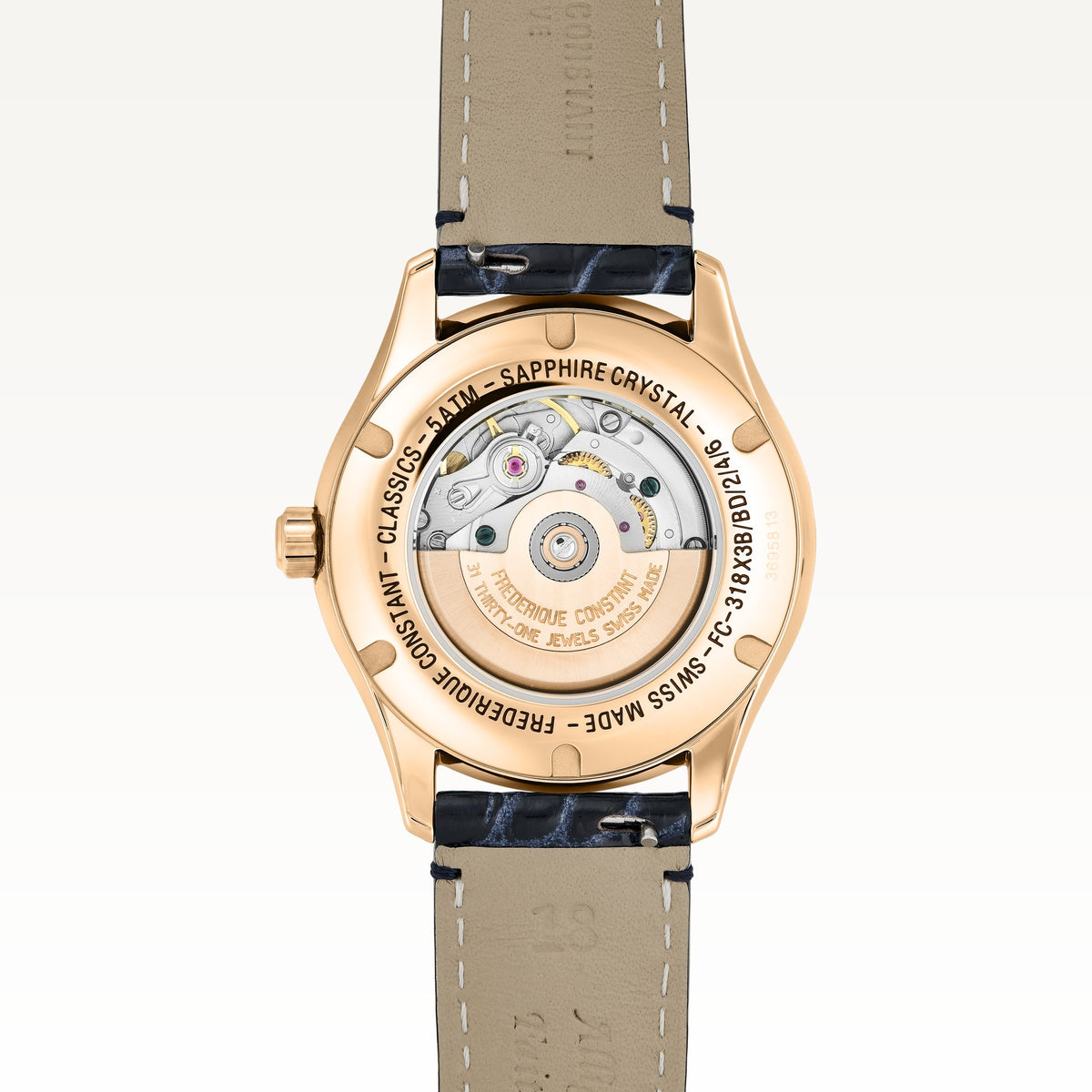 Frédérique Constant Ladies Small Second Quartz Watch – back