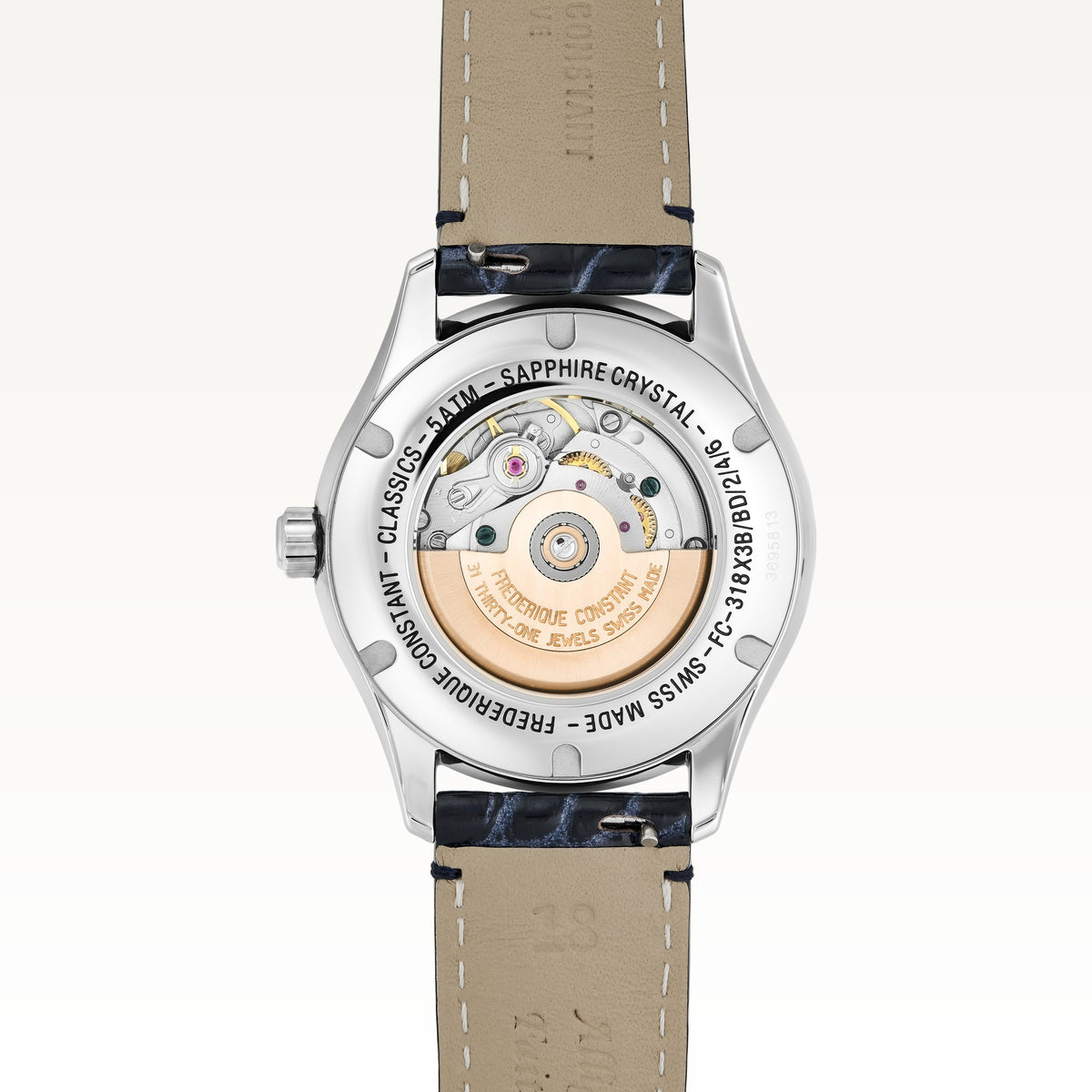 Frédérique Constant Small Second Quartz Ladies Watch – back