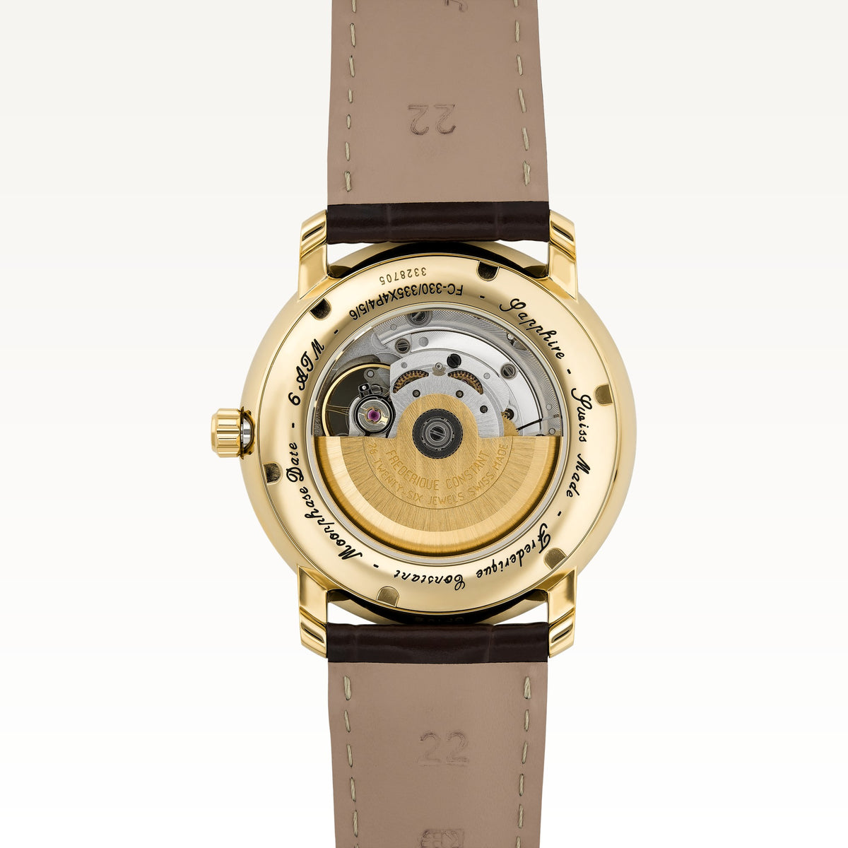 Frédérique Constant Classic Heart Beat Moonphase Watch FC-335MC4P5