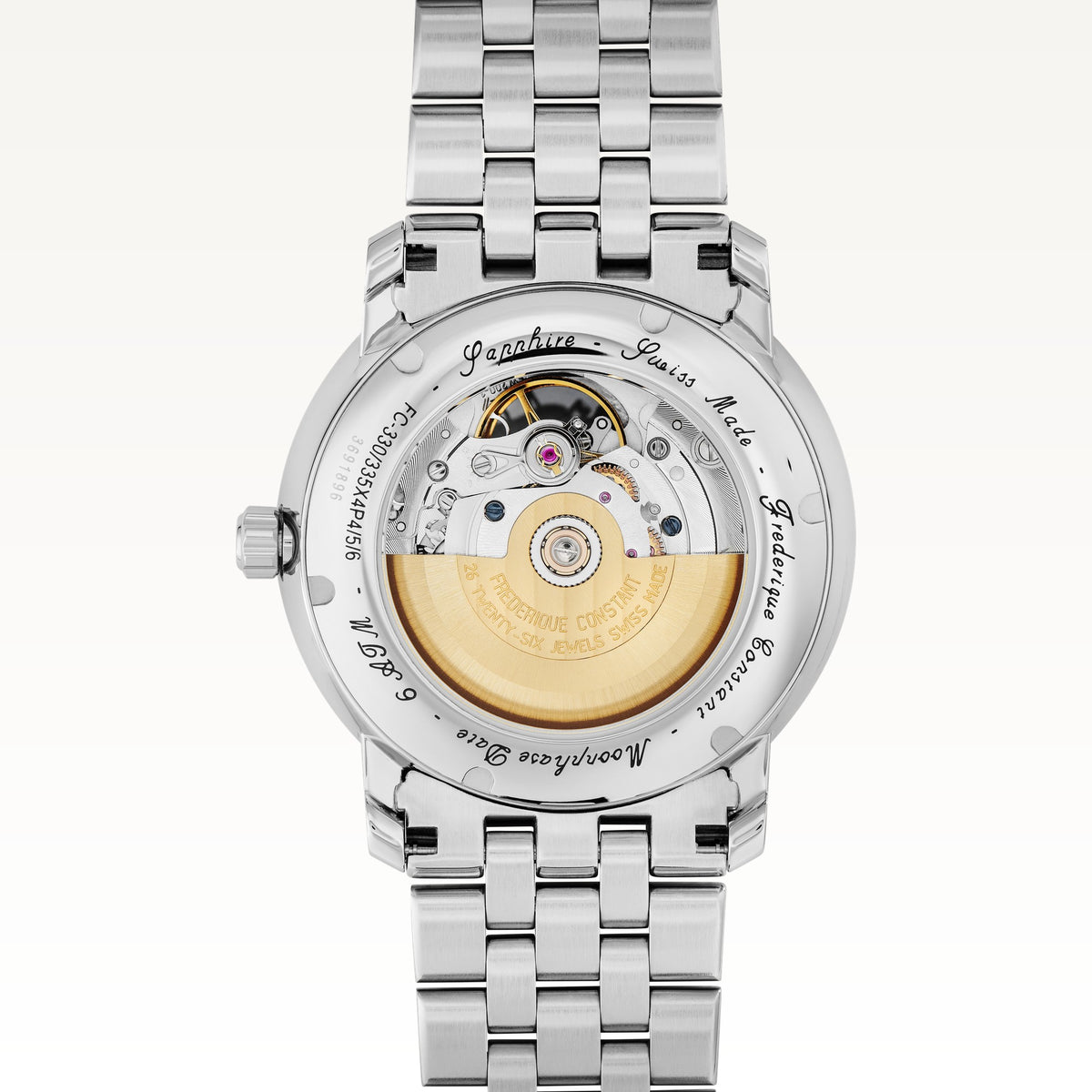 Frédérique Constant Classics Heartbeat Moonphase Date – back