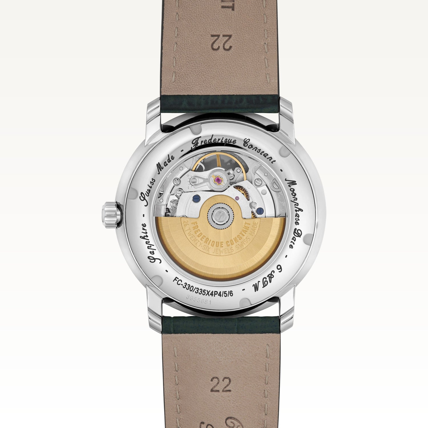 Frédérique Constant Classics Heart Beat Moonphase Date – back