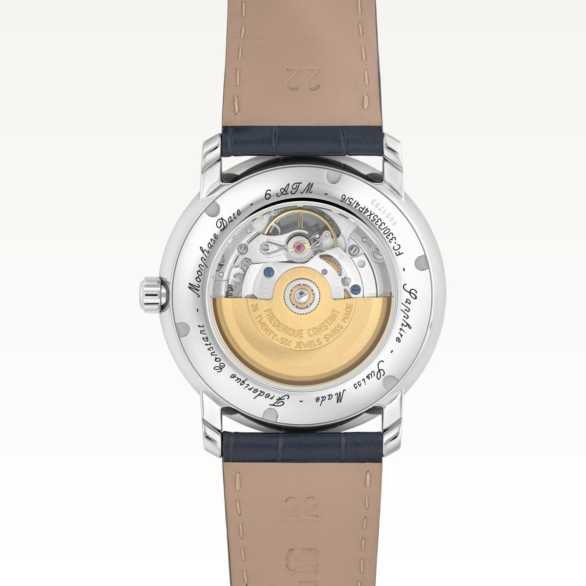 Frédérique Constant Classics Heartbeat Moonphase Date FC-335MCNW4P26