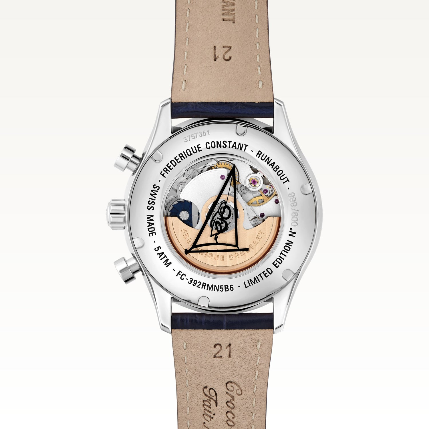 Frédérique Constant Runabout Automatic Chronograph – back