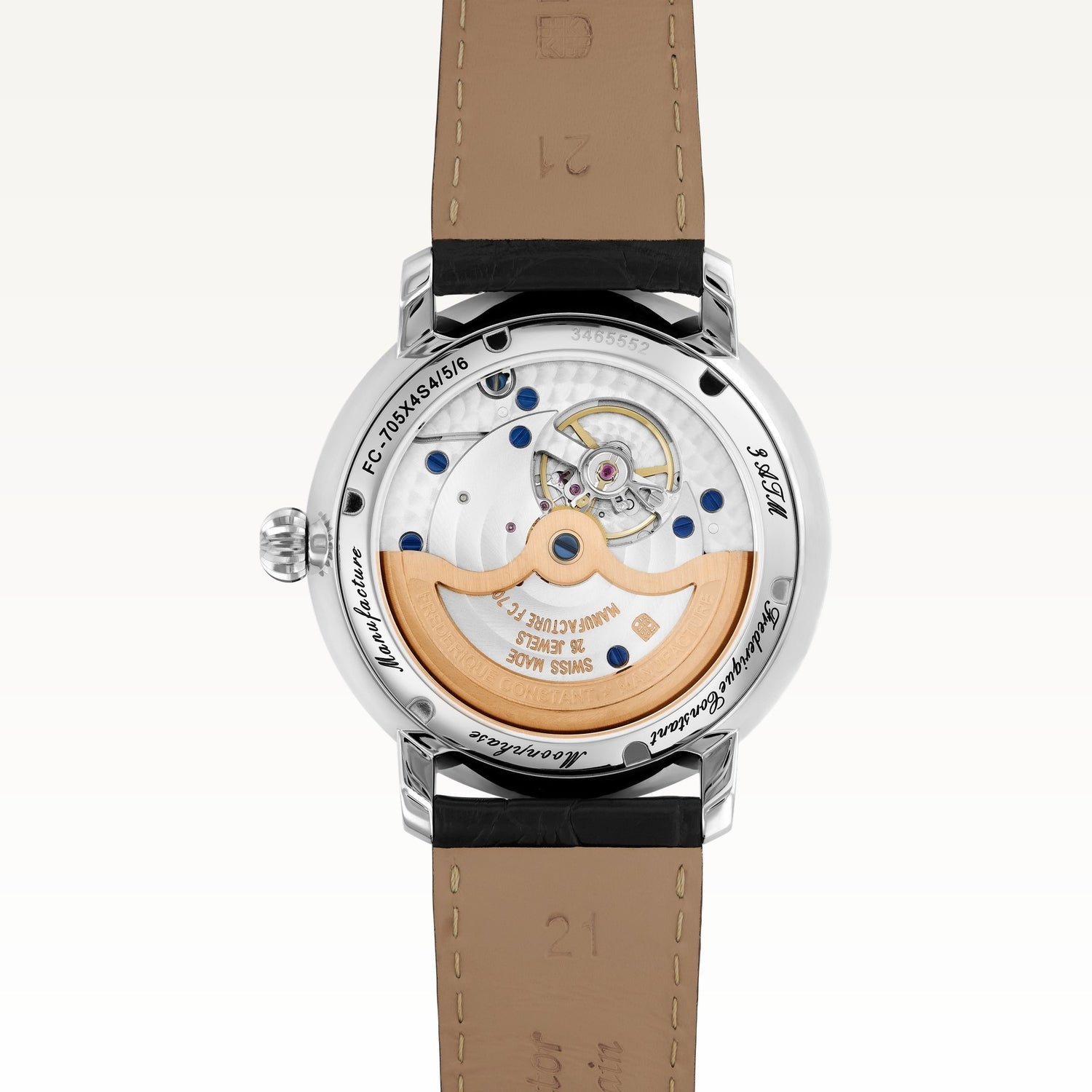 Frédérique Constant Slimline Moonphase Manufacture Watch – back