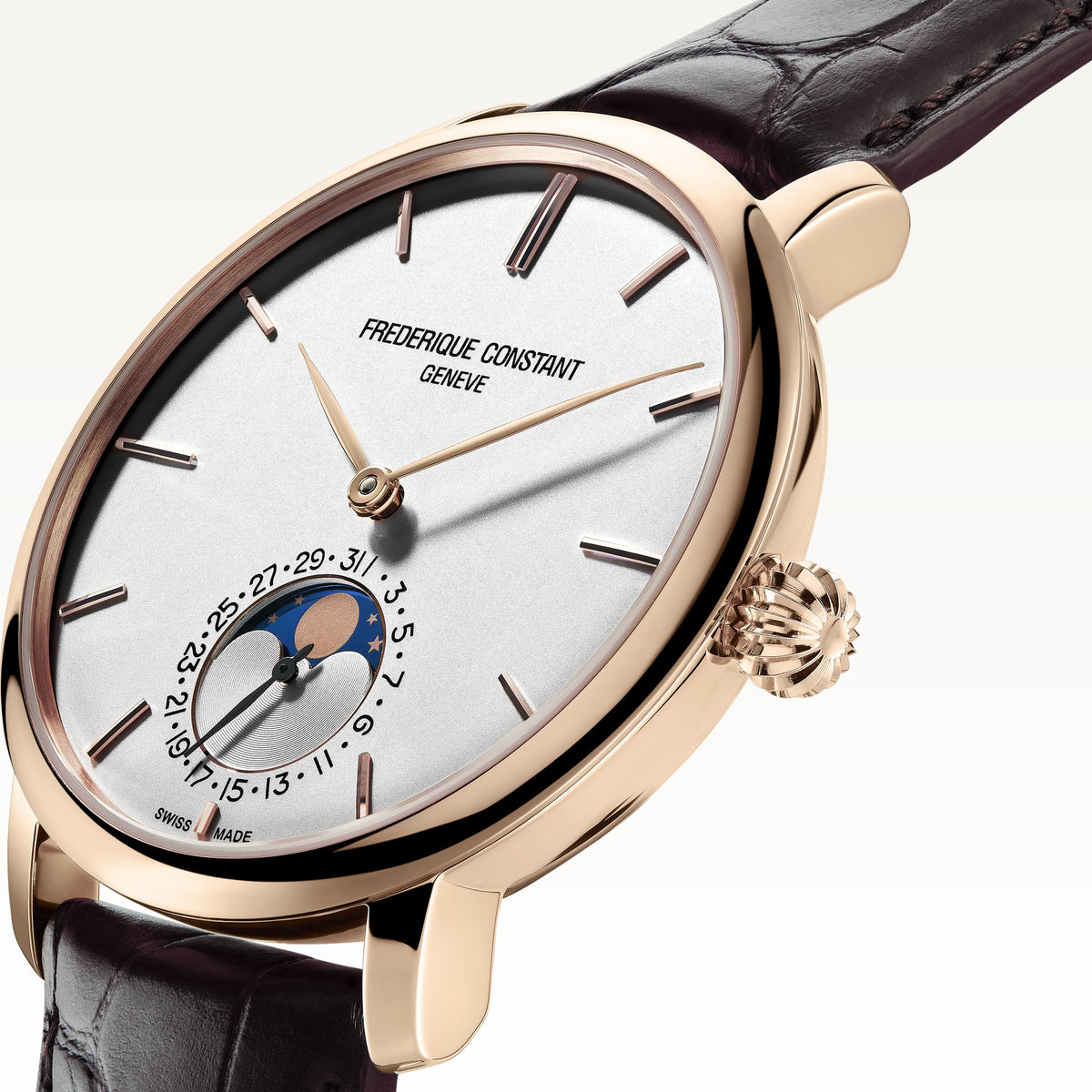 Frédérique Constant Slimline Moonphase Manufacture Watch – side