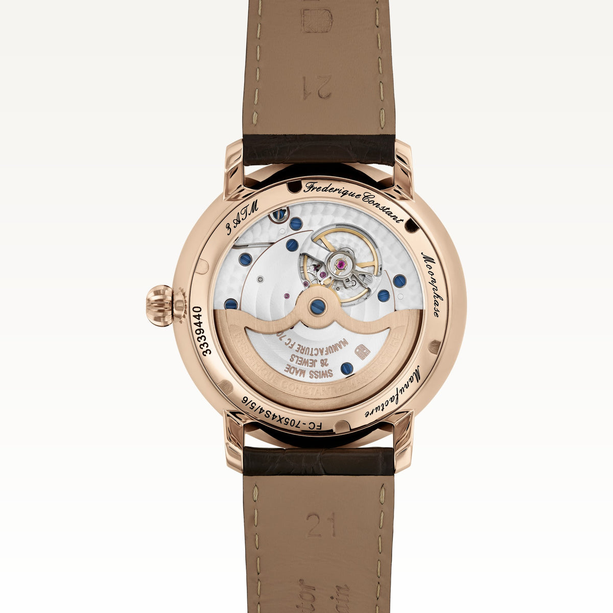 Frédérique Constant Slimline Moonphase Manufacture Watch – back