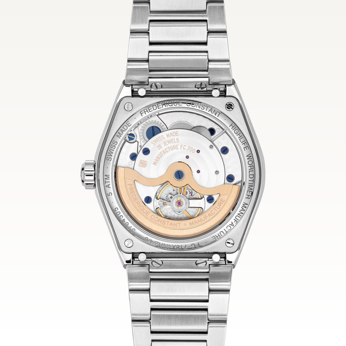 Frédérique Constant Highlife Worldtimer Manufacture – back