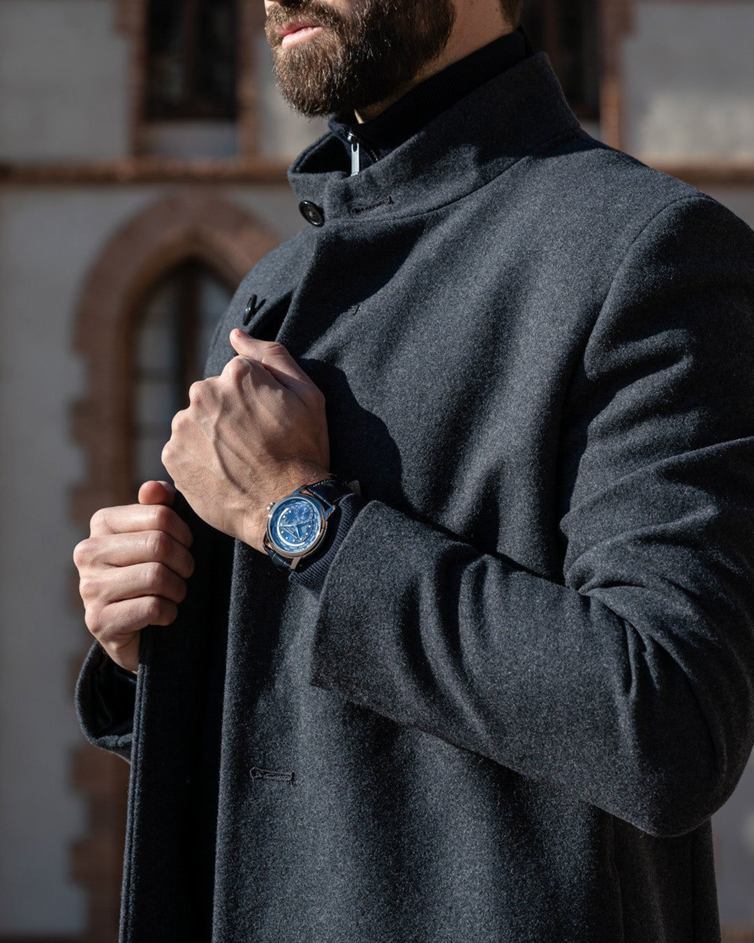Frédérique Constant Classic Worldtimer Manufacture Watch FC-718NWM4H6
