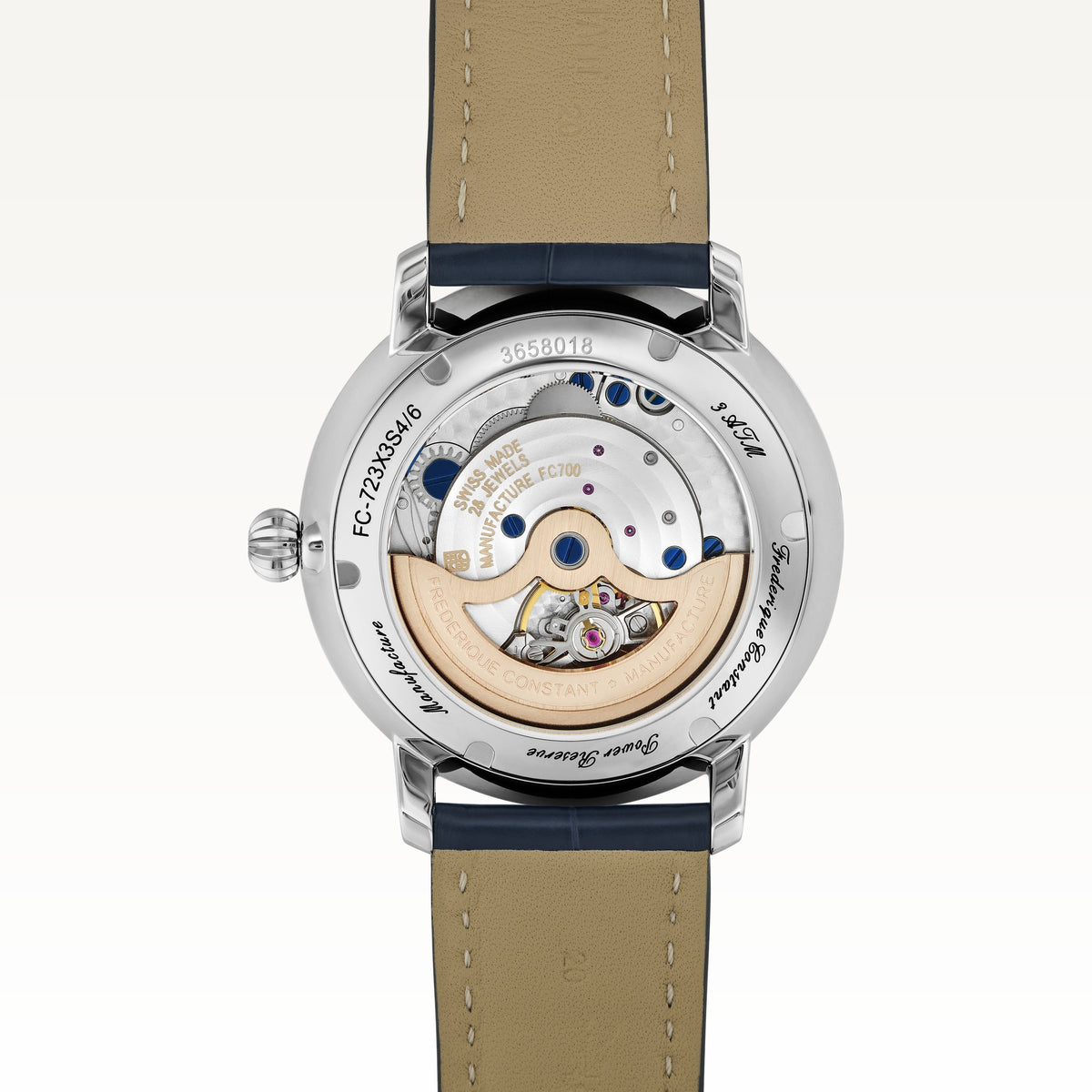 Frédérique Constant Slimline Power Reserve Manufacture Watch – back