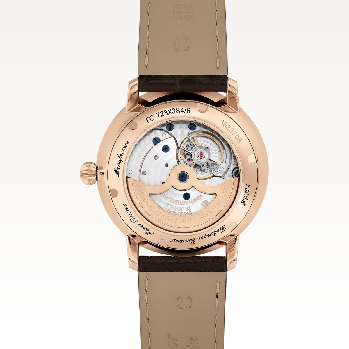 Frédérique Constant Slimline Power Reserve Manufacture Watch – back