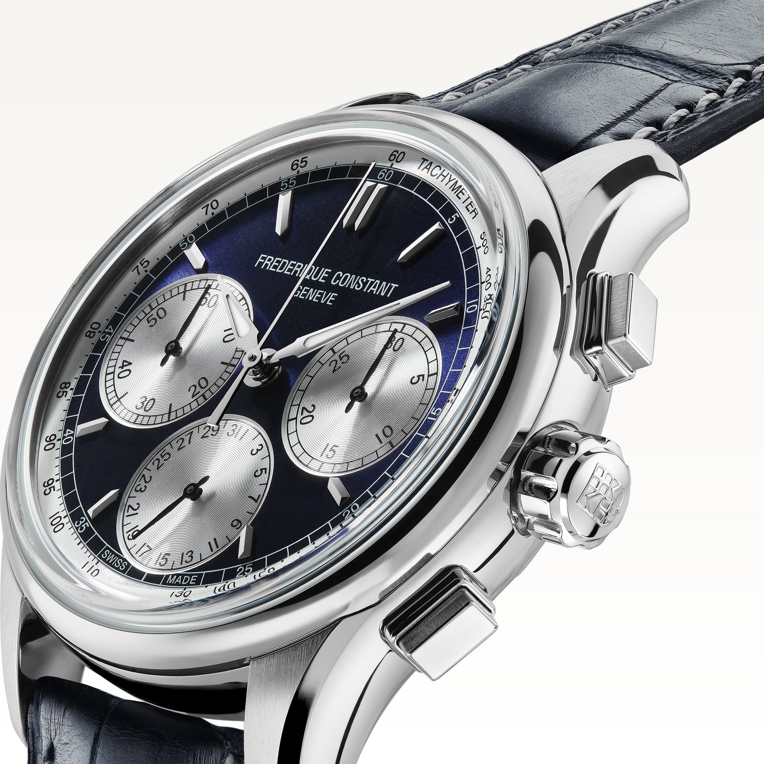 Frédérique Constant Flyback Chronograph Manufacture Watch – side