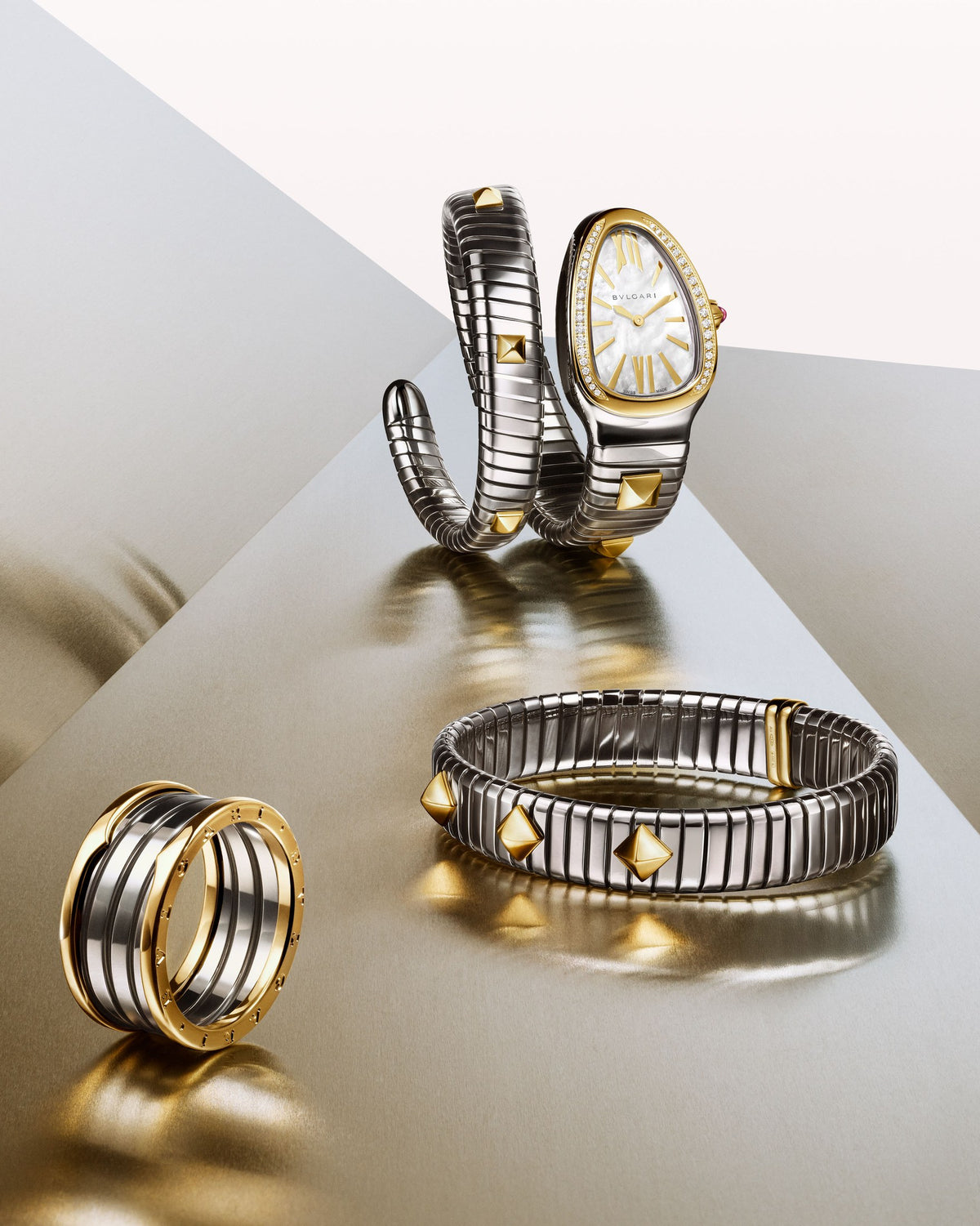 Bvlgari Serpenti Tubogas Studs creative campaign image