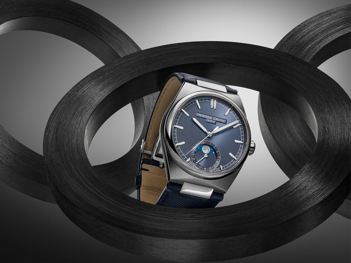 Frederique Constant Manufacture Highlife Moonphase Date FC-716BL3NH6