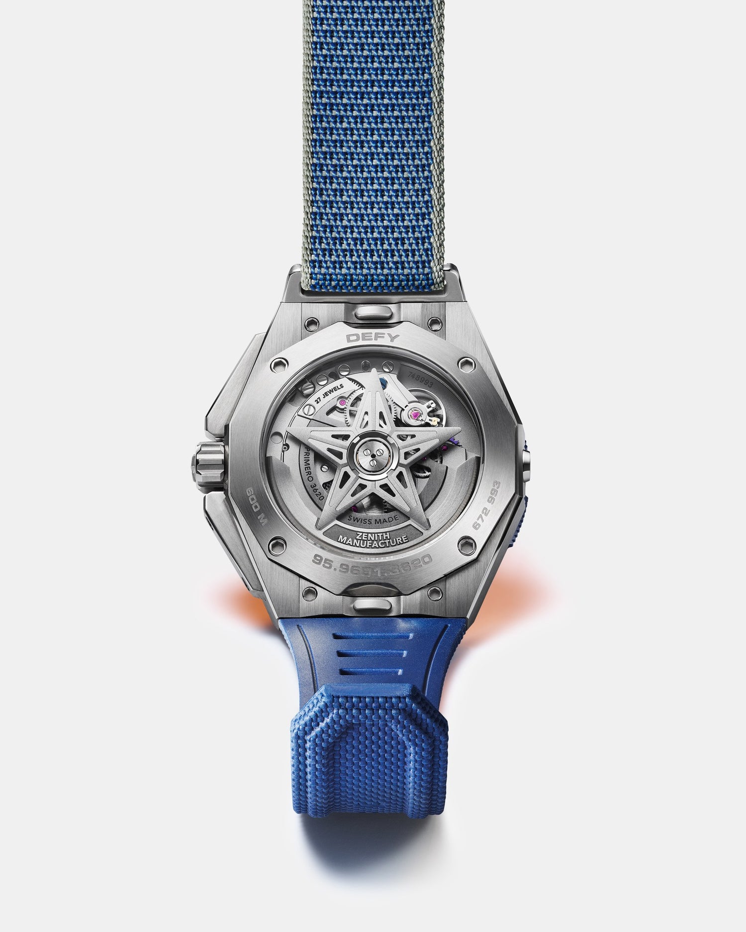 Zenith Defy Extreme Diver blue, creative still