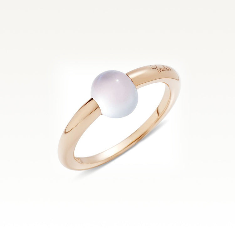 M'Ama Non M'Ama Rose Gold and Moonstone Ring