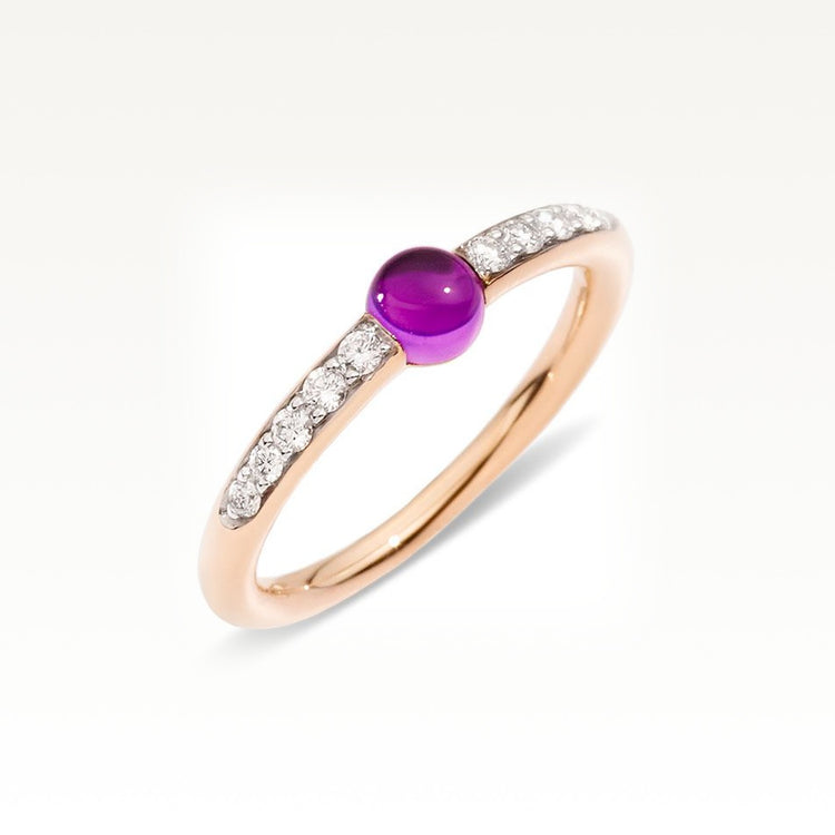 M'Ama Non M'Ama Rose Gold and Diamond Ring