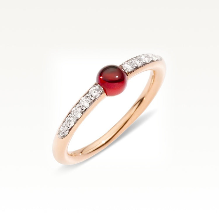 M'Ama Non M'Ama Rose Gold and Diamond Ring