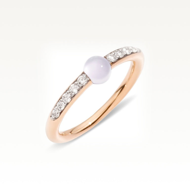 M'Ama Non M'Ama Rose Gold and Diamond Ring