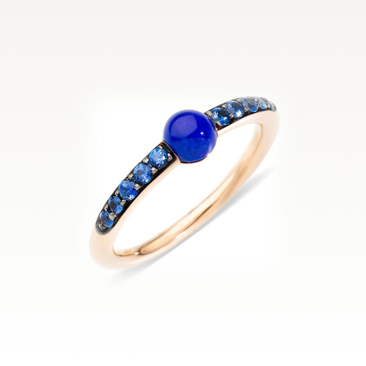 M'Ama Non M'Ama Rose Gold and Sapphire Ring