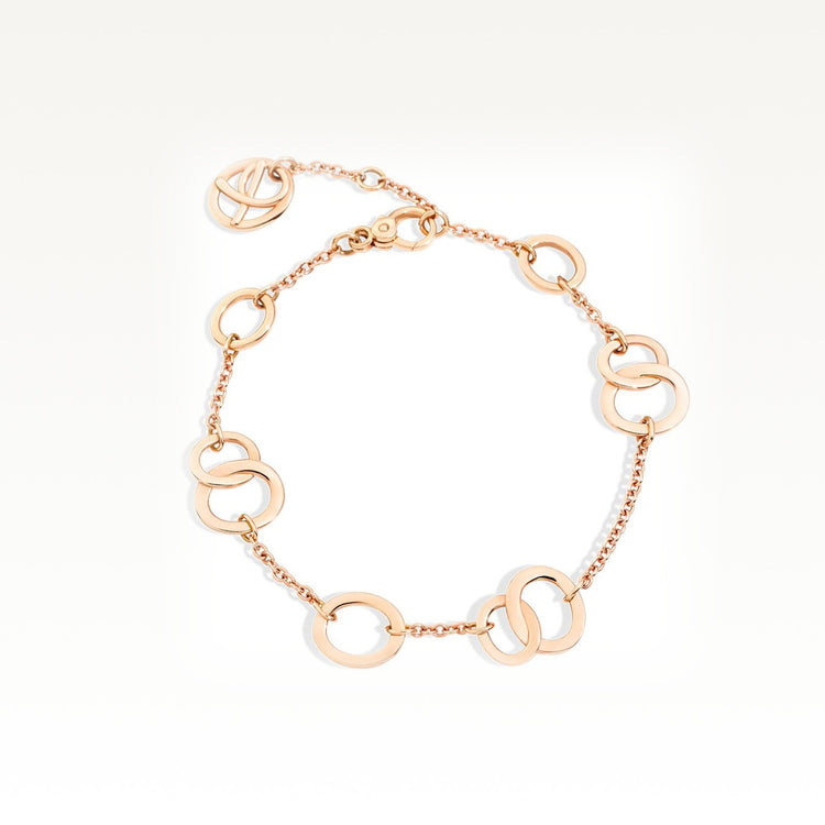 Brera 18 Karat Rose Gold and Diamond Bracelet