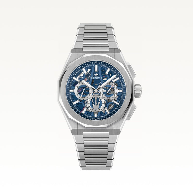 Zenith Defy Skyline Chronograph Skeleton - Blue