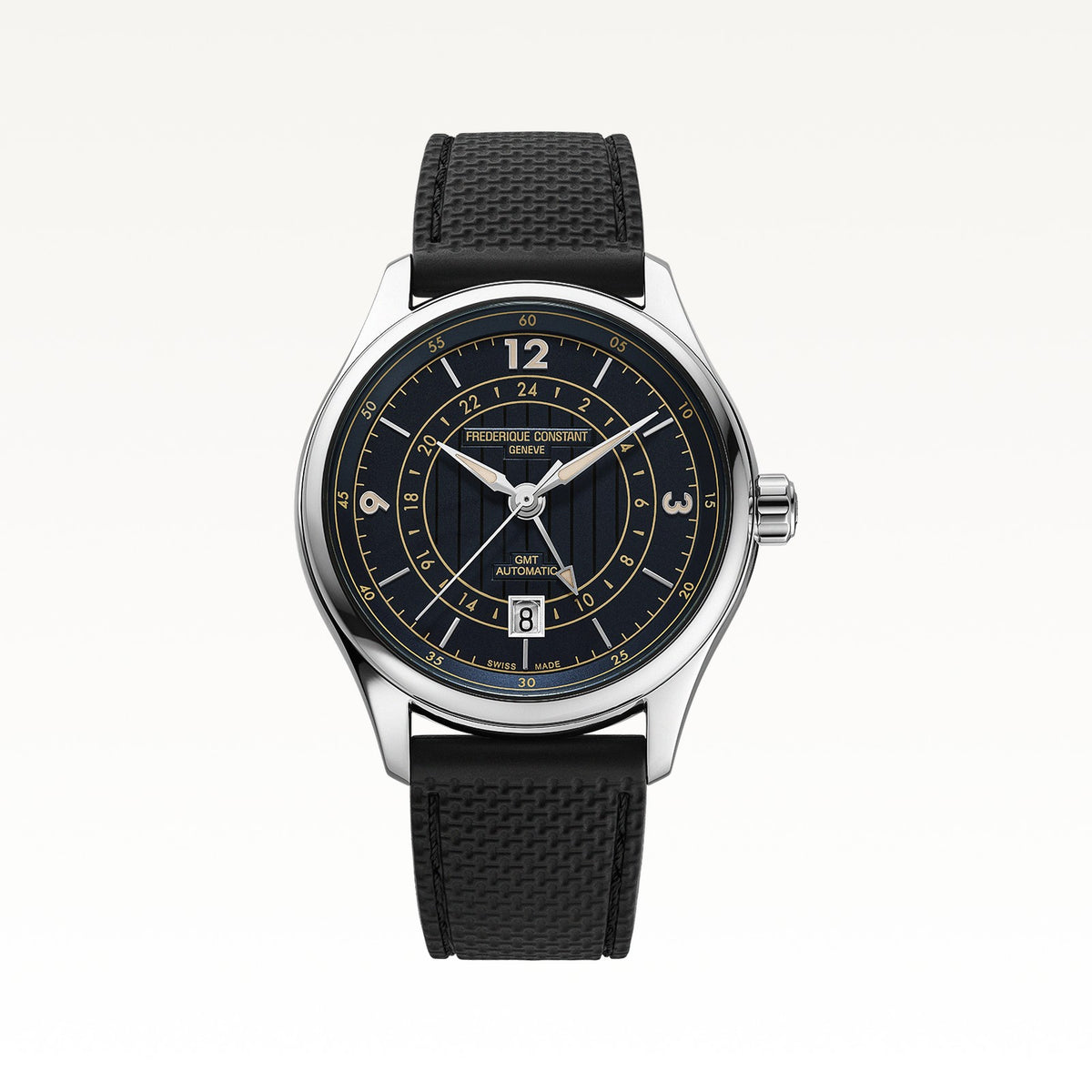 Frederique Constant Runabout Automatic GMT FC-350RN5B6 navy dial limited edition