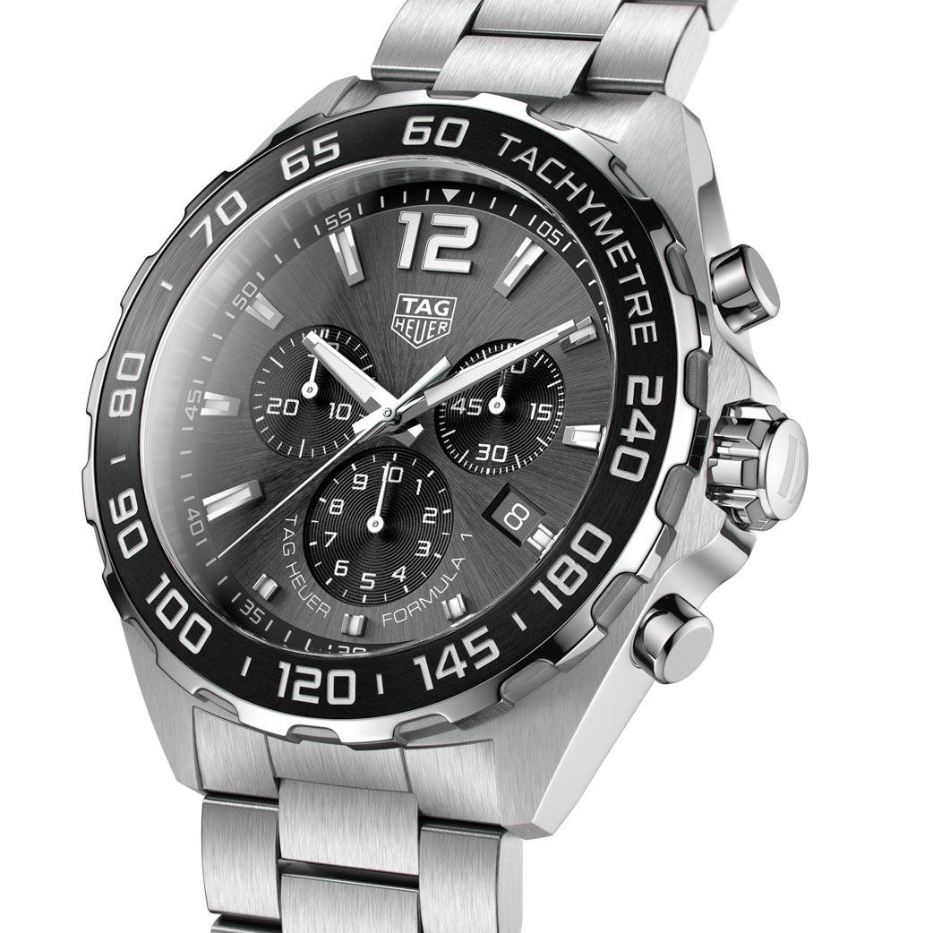 TAG Heuer Formula 1 Quartz Chronograph CAZ1011.BA0842 angled view