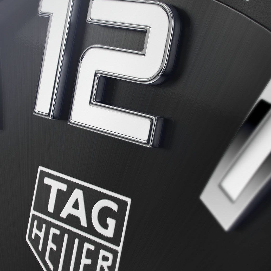 TAG Heuer Formula 1 Quartz Chronograph 43mm CAZ1011.BA0843 dial detail