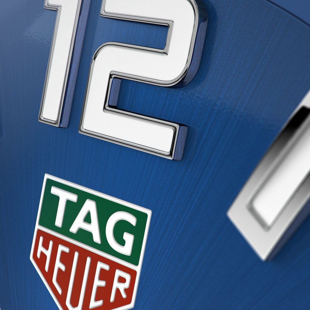 TAG Heuer Formula 1 Quartz Chronograph 43mm CAZ1014.BA0842 dial detail