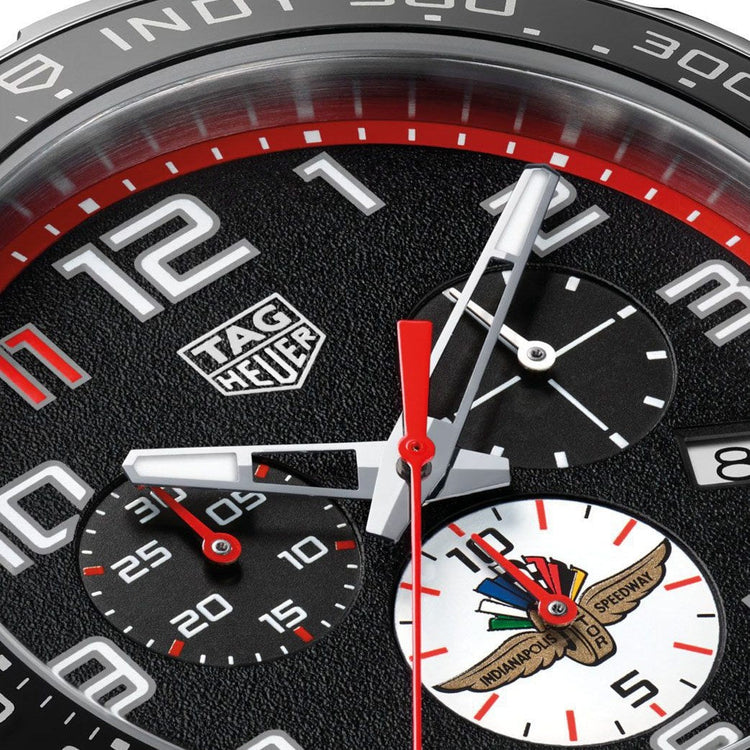 TAG Heuer Formula 1 Chronograph X Indy 500 CAZ101AW.BA0842 dial detail