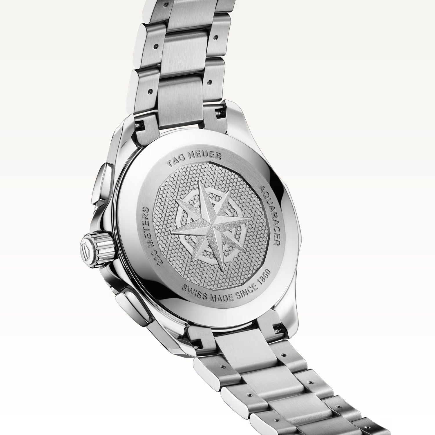 TAG Heuer Aquaracer Professional 200 Chronograph 40mm CBP1113.BA0627 case back
