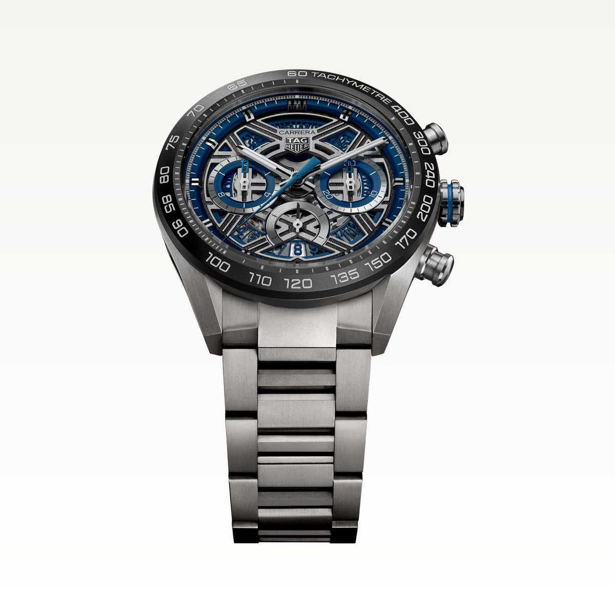 TAG Heuer Carrera Chronograph Extreme Sport 44mm CBU2081.BF0007 crown detail