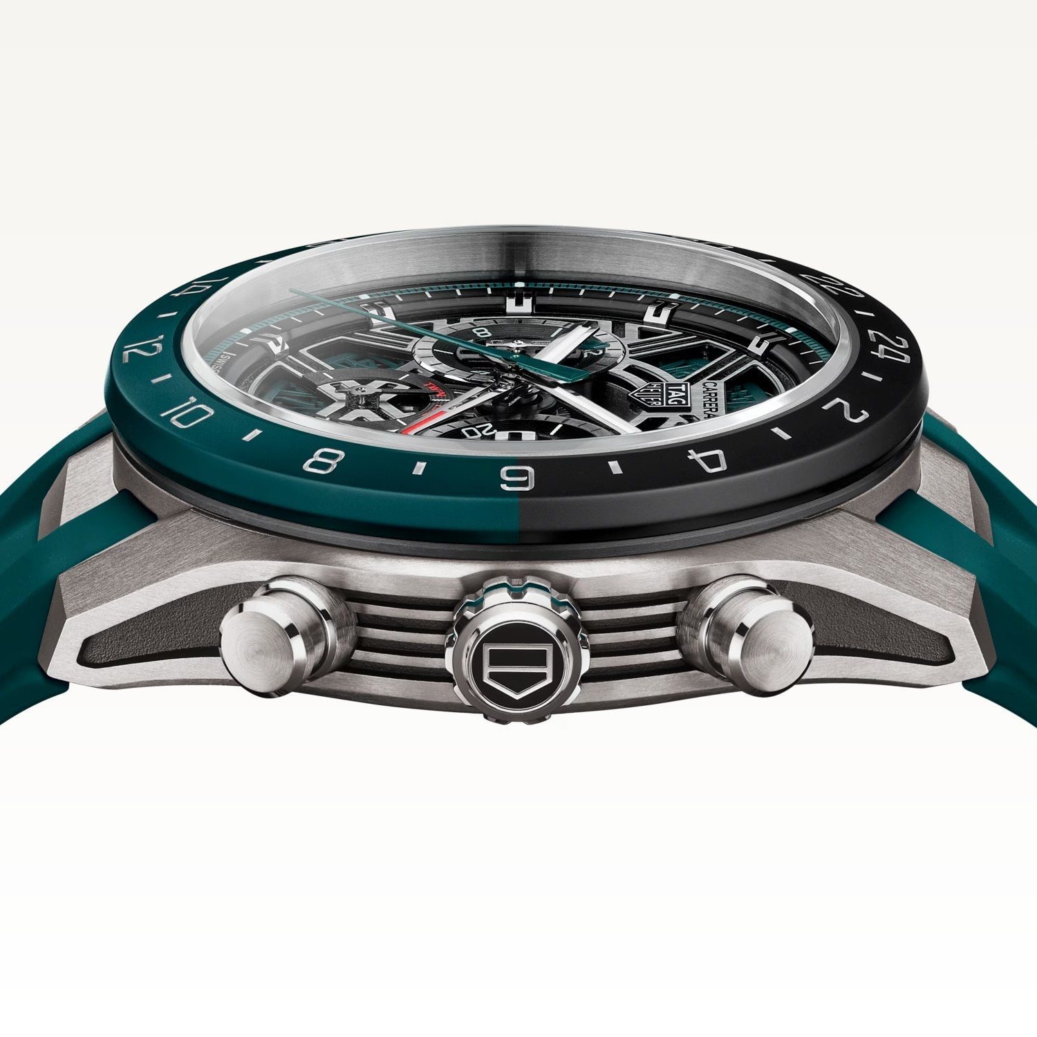 TAG Heuer Carrera Chronograph Extreme Sport Twin-Time 44mm CBU2084.FT6297 profile