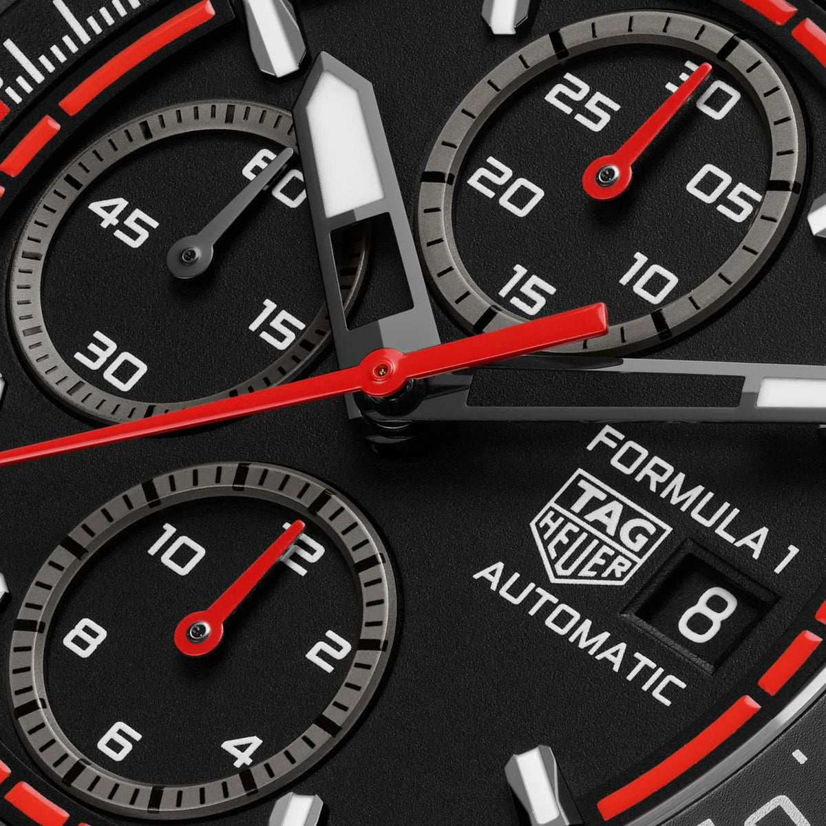 TAG Heuer Formula 1 Chronograph 44mm CBZ2082.FT8096 dial detail