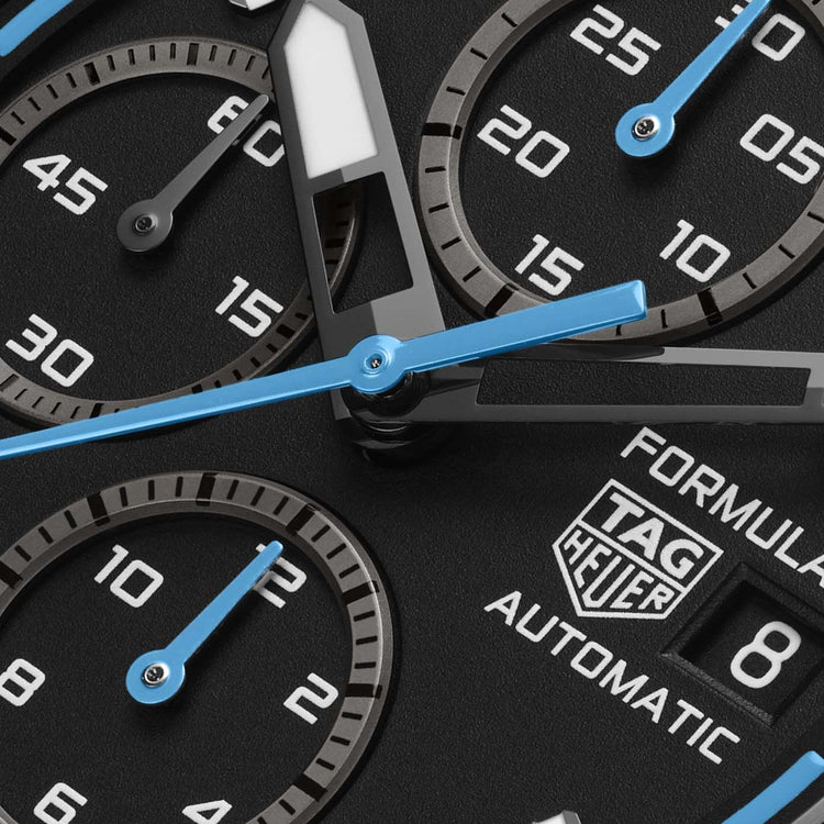 TAG Heuer Formula 1 Chronograph 44mm CBZ2084.FT8097 dial detail
