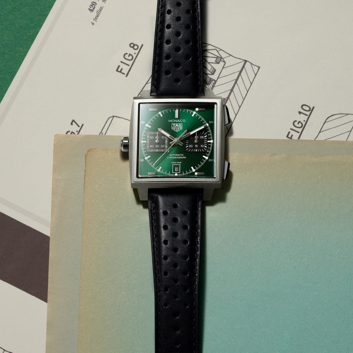 TAG Heuer Monaco Chronograph 39mm CDW2180.FC8360