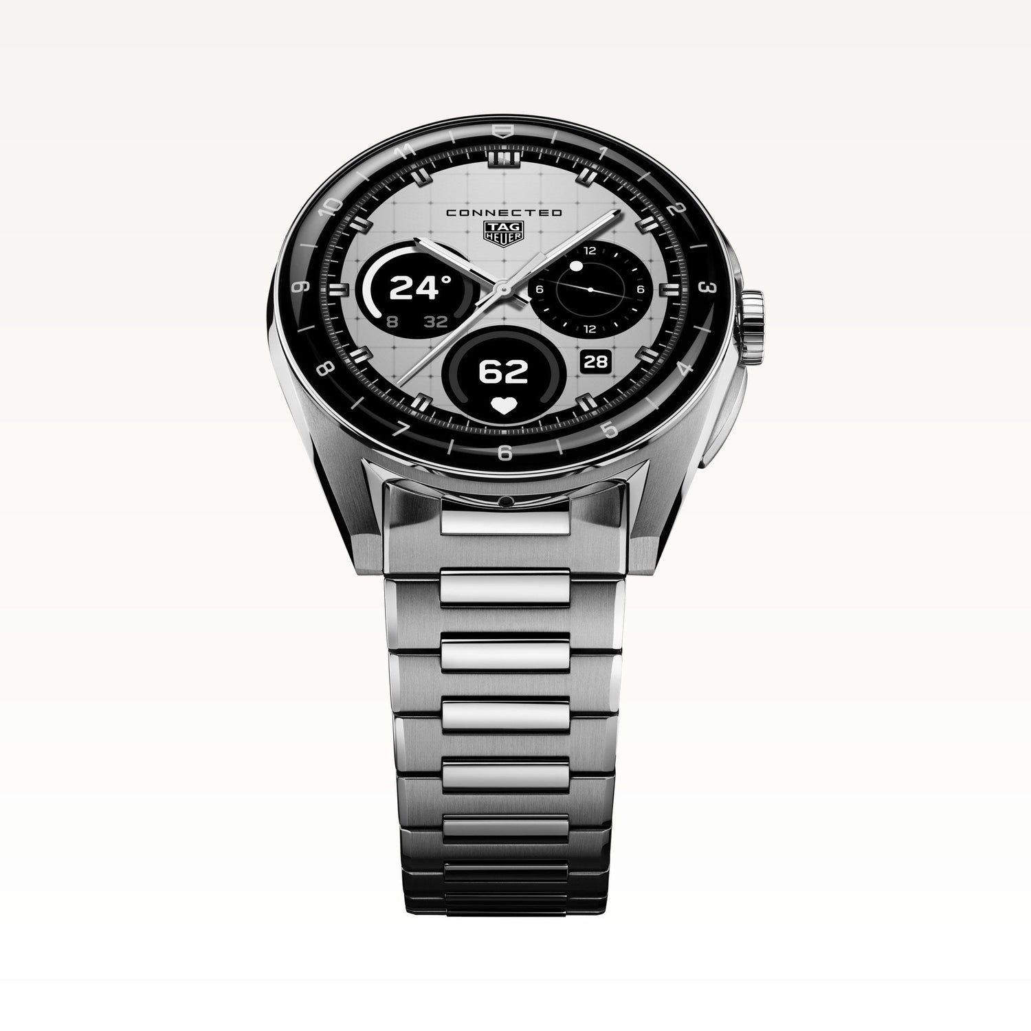 TAG Heuer Connected Calibre E5 40mm SBT8010.BA0002 crown detail