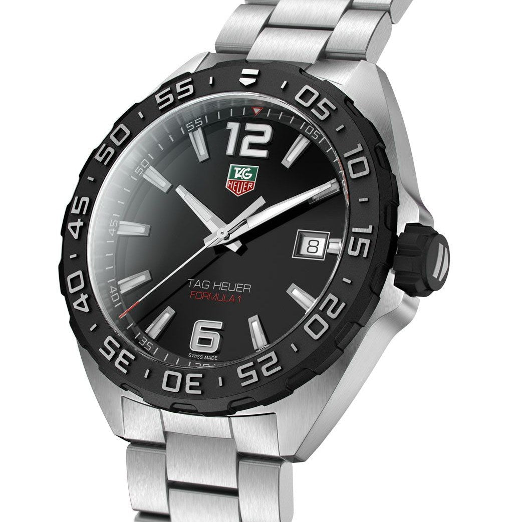 TAG Heuer Formula 1 Quartz Watch 41mm WAZ1110.BA0875 angled view