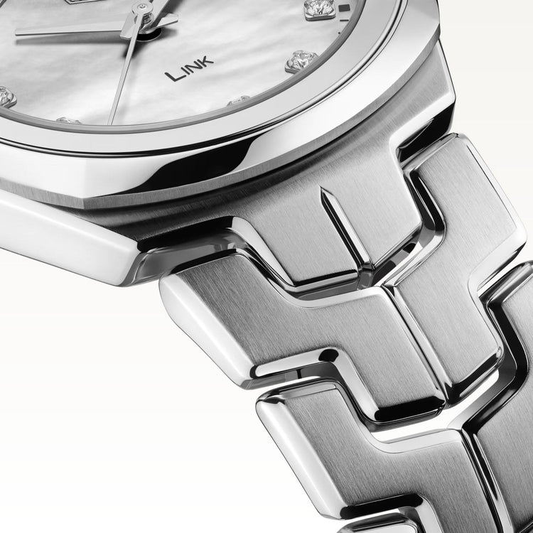 TAG Heuer Link Quartz Watch 32mm WBC1312.BA0600 dial detail