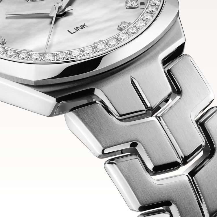 TAG Heuer Link Date 32mm WBC1316.BA0600 dial detail