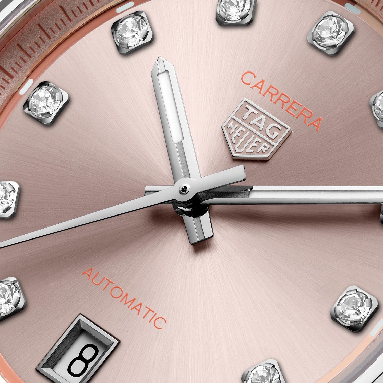 TAG Heuer Carrera Date 36mm WBN231D.BA0001 dial detail