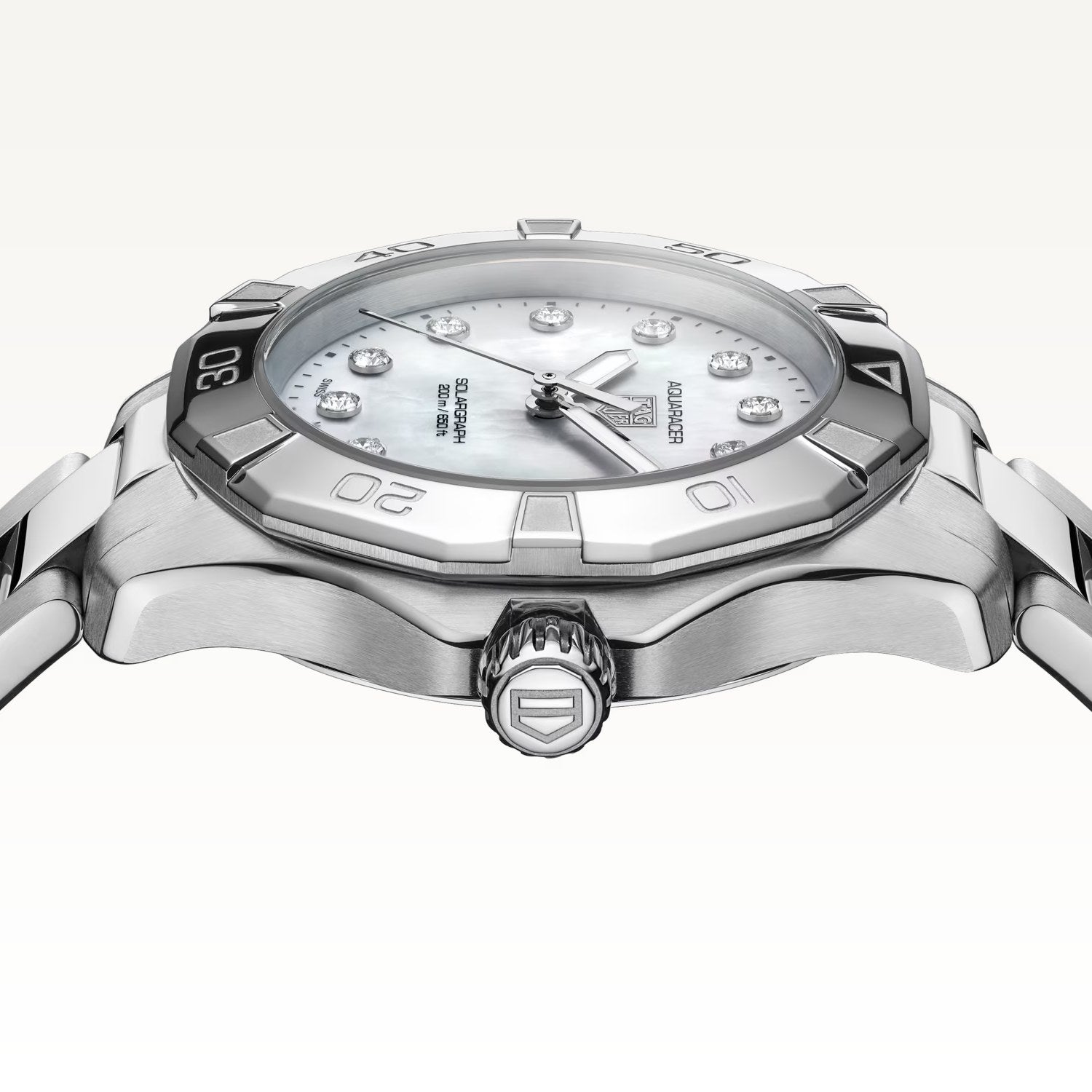 TAG Heuer Aquaracer Professional 200 Solargraph 34mm WBP1313.BA0005 profile