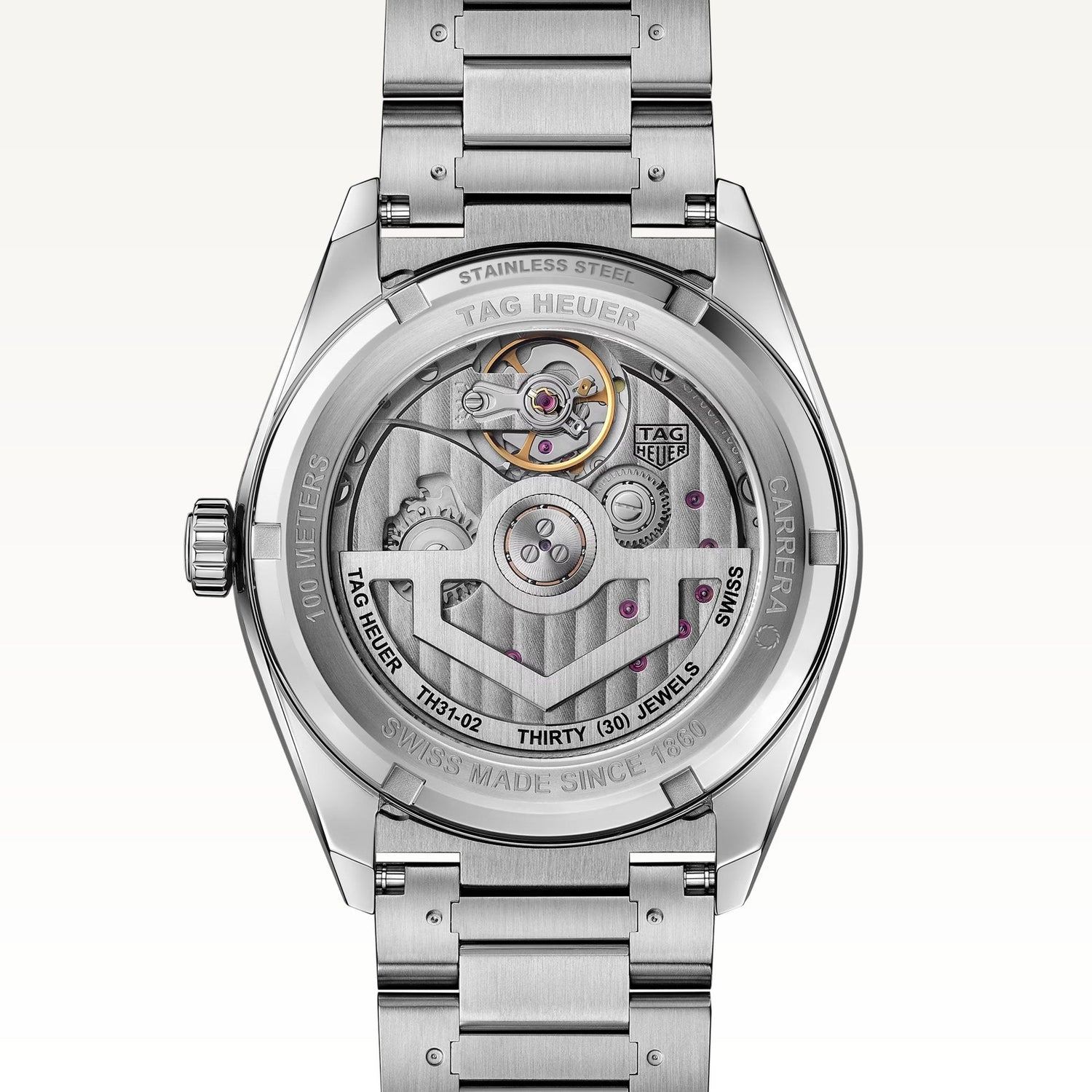 TAG Heuer Carrera Day-Date 41mm WDA2150.BA0043 case back