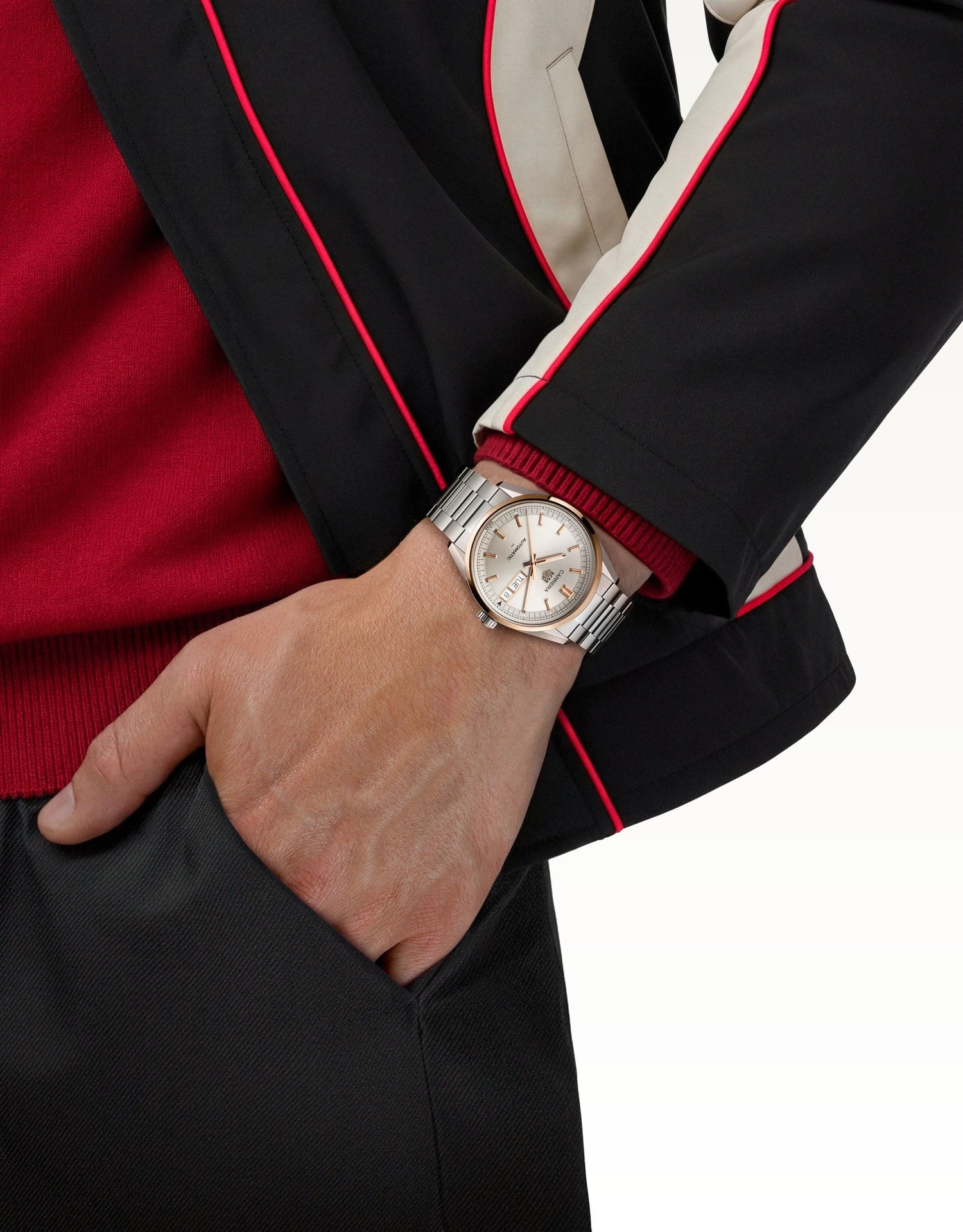 TAG Heuer Carrera Day-Date 41mm WDA2150.BA0043 on wrist
